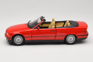 BMW 3 Series E36 Kabrió Piros UT Models 1:18 BMW005 Fém – 4. kép a 8-ből