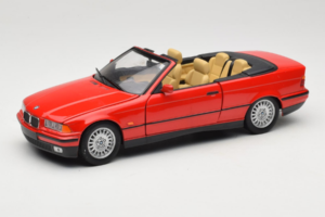 BMW 3 Series E36 Kabrió Piros UT Models 1:18 BMW005 Fém