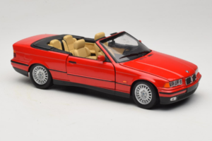 BMW 3 Series E36 Kabrió Piros UT Models 1:18 BMW005 Fém – 6. kép a 8-ből