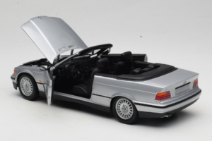 BMW 3 Series E36 Kabrió Ezüst UT Models 1:18 BMW008 Fém – 5. kép a 8-ből