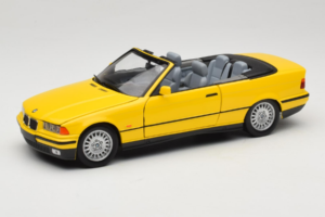 BMW 3 Series E36 Kabrió Sárga UT Models 1:18 BMW007 Fém