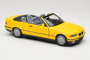 BMW 3 Series E36 Kabrió Sárga UT Models 1:18 BMW007 Fém – 6. kép a 8-ből