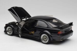 BMW E36 M3 GTR Street Cosmos Fekete UT Models 1:18 20481 Fém – 5. kép a 8-ből
