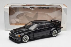 BMW E36 M3 GTR Street Cosmos Fekete UT Models 1:18 20481 Fém – 8. kép a 8-ből