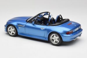 BMW Z3 E36 M Roadster Estoril Blue Bburago 1:18 3349-M1 Fém – 7. kép a 8-ből