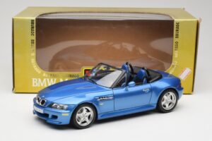 BMW Z3 E36 M Roadster Estoril Blue Bburago 1:18 3349-M1 Fém – 8. kép a 8-ből