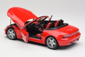 BMW Z3 E36 M Roadster Imola Piros UT Models 1:18 20411 Fém – 5. kép a 8-ből