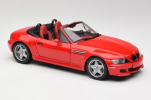 BMW Z3 E36 M Roadster Imola Piros UT Models 1:18 20411 Fém – 6. kép a 8-ből