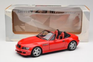 BMW Z3 E36 M Roadster Imola Piros UT Models 1:18 20411 Fém – 8. kép a 8-ből