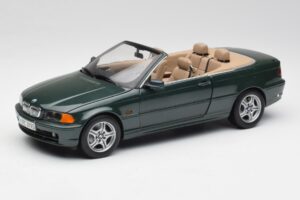 BMW 3 E46 Kabrió Zöld Kyosho 1:18 80430009757 Fém