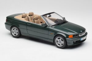 BMW 3 E46 Kabrió Zöld Kyosho 1:18 80430009757 Fém – 6. kép a 8-ből