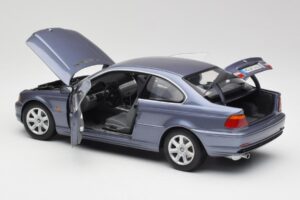 BMW 318Ci E46 Kék Kyosho 1:18 80439411583 Fém – 5. kép a 8-ből
