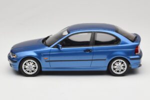BMW 318ti E46 Compact Estoril Blue Otto 1:18 OT462 Gyanta – 3. kép a 6-ből