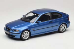 BMW 318ti E46 Compact Estoril Blue Otto 1:18 OT462 Gyanta
