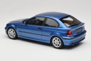BMW 318ti E46 Compact Estoril Blue Otto 1:18 OT462 Gyanta – 5. kép a 6-ből
