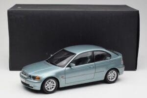 BMW 325Ti E46 Compact Világoskék Metál Kyosho 1:18 80430024439 Fém – 8. kép a 8-ből