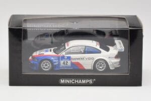 BMW M3 GTR E46 #42 J. Muller / D. Muller / H-J. Stuck / P. Lamy 24 Hours Nurburgring Winner 2004 Minichamps 1:43 444042342 Fé – 4. kép a 4-ből