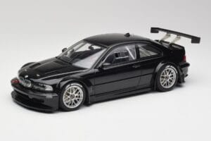 BMW M3 GTR E46 Plain Body Jet Fekete AUTOart 1:18 80447 Fém