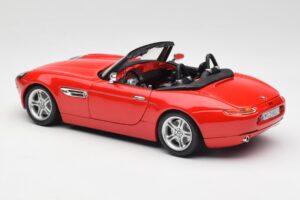 BMW Z8 E52 Roadster Élénkpiros Bburago 1:18 12032 Fém – 7. kép a 8-ből