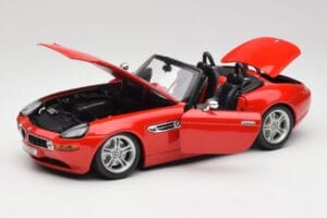 BMW Z8 E52 Piros Bburago 1:18 Z8001 Fém – 2. kép a 8-ből