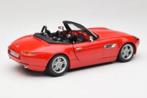 BMW Z8 E52 Piros Bburago 1:18 Z8001 Fém – 3. kép a 8-ből