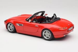BMW Z8 E52 Piros Bburago 1:18 Z8001 Fém – 7. kép a 8-ből