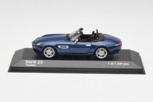 BMW Z8 E52 Topáz Kék Minichamps 1:43 431028740 Fém