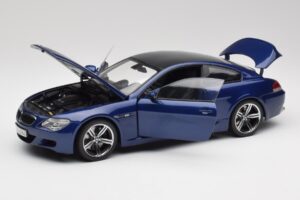 BMW M6 E63 Kék Kyosho 1:18 80430413351 Fém – 2. kép a 8-ből