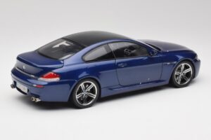 BMW M6 E63 Kék Kyosho 1:18 80430413351 Fém – 3. kép a 8-ből