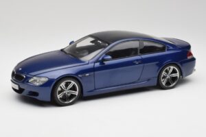 BMW M6 E63 Kék Kyosho 1:18 80430413351 Fém