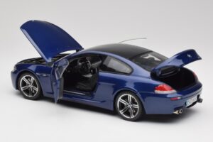 BMW M6 E63 Kék Kyosho 1:18 80430413351 Fém – 5. kép a 8-ből