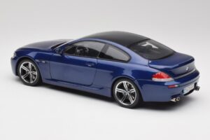 BMW M6 E63 Kék Kyosho 1:18 80430413351 Fém – 7. kép a 8-ből