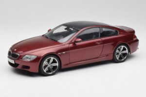 BMW M6 E63 Piros Kyosho 1:18 80430398134 Fém