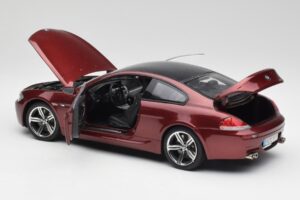 BMW M6 E63 Piros Kyosho 1:18 80430398134 Fém – 5. kép a 8-ből