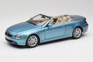 BMW 6 E64 Kabrió Világoskék Kyosho 1:18 80430153440 Fém