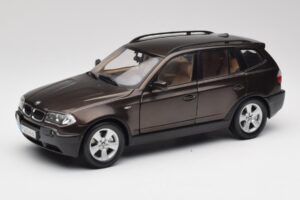 BMW X3 E83 3.0d Sötétbarna Metál Kyosho 1:18 80430300736 Fém