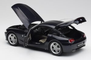 BMW Z4 E86 M Coupe Fekete Kyosho 1:18 08583BK Fém – 5. kép a 8-ből