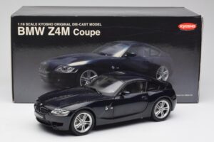 BMW Z4 E86 M Coupe Fekete Kyosho 1:18 08583BK Fém – 8. kép a 8-ből