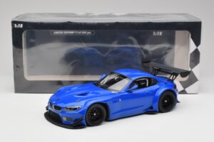 BMW Z4 E89 GT3 Le Mans Kék Minichamps 1:18 151122302 Fém – 6. kép a 6-ből