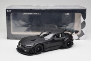 BMW Z4 E89 GT3 Matt Fekete Minichamps 1:18 151122304 Fém – 6. kép a 6-ből