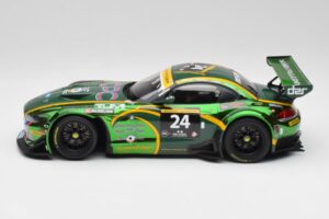 BMW Z4 E89 GT3 #24 Saudi Falcons K. Al Faisal / A. Binladen Dubai 24 Hours 2013 Minichamps 1:18 151132324 Fém – 3. kép a 6-ből