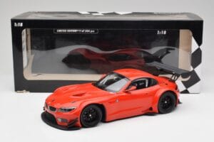 BMW Z4 E89 GT3 Piros Minichamps 1:18 151122300 Fém – 6. kép a 6-ből