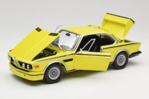 BMW 3.0 CSL E9 Sárga Minichamps 1:18 180029028 Fém – 2. kép a 8-ből