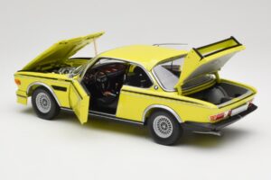 BMW 3.0 CSL E9 Sárga Minichamps 1:18 180029028 Fém – 5. kép a 8-ből