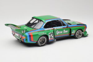 BMW 3.5 CSL E9 Gruppe 5 #12 H. Quester / G. Nilsson Zeltweg Winner 1976 Minichamps 1:18 180762012 Fém – 3. kép a 8-ből