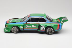 BMW 3.5 CSL E9 Gruppe 5 #12 H. Quester / G. Nilsson Zeltweg Winner 1976 Minichamps 1:18 180762012 Fém – 4. kép a 8-ből