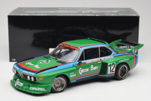 BMW 3.5 CSL E9 Gruppe 5 #12 H. Quester / G. Nilsson Zeltweg Winner 1976 Minichamps 1:18 180762012 Fém – 8. kép a 8-ből