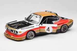 BMW 3.5 CSL E9 Gruppe 5 #4 J. Fitzpatrick / T. Walkinshaw Silverstone Winner 1976 Minichamps 1:18 180762004 Fém – 2. kép a 8-ből
