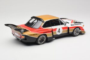 BMW 3.5 CSL E9 Gruppe 5 #4 J. Fitzpatrick / T. Walkinshaw Silverstone Winner 1976 Minichamps 1:18 180762004 Fém – 3. kép a 8-ből