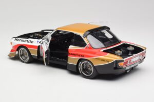 BMW 3.5 CSL E9 Gruppe 5 #4 J. Fitzpatrick / T. Walkinshaw Silverstone Winner 1976 Minichamps 1:18 180762004 Fém – 5. kép a 8-ből